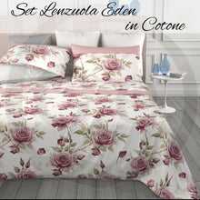 Carica l'immagine nel visualizzatore di Gallery, Completo Letto Eden in percalle (Matrimoniale/Piazza Mezza/Singola)