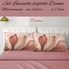 Carica l'immagine nel visualizzatore di Gallery, Completo Letto Digitale DIANA con 4 Federe