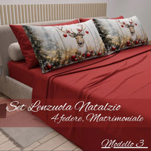 Carica l'immagine nel visualizzatore di Gallery, Misto Completo Letto Natalizio Digitale 3D ( 4 Federe )