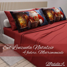 Carica l'immagine nel visualizzatore di Gallery, Misto Completo Letto Natalizio Digitale 3D ( 4 Federe )