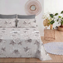 Carica l'immagine nel visualizzatore di Gallery, Completo Letto Giglio Filoro con 4 Federe