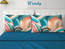 Carica l'immagine nel visualizzatore di Gallery, Completo Letto Digitale Wendy con 4 Federe