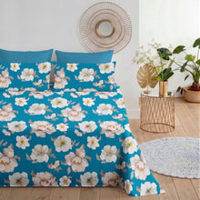Carica l'immagine nel visualizzatore di Gallery, Completo Letto Peonia Filoro con 4 Federe