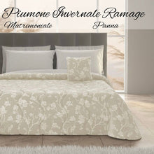 Carica l'immagine nel visualizzatore di Gallery, Piumone Invernale Ramage con cuscino arredo