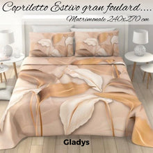 Carica l'immagine nel visualizzatore di Gallery, Copriletto Estivo Gladys GRAN FOULARD