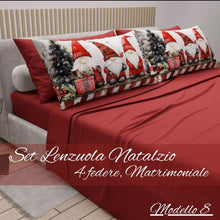 Carica l'immagine nel visualizzatore di Gallery, Misto Completo Letto Natalizio Digitale 3D ( 4 Federe )