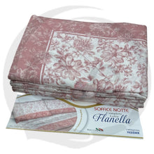 Carica l'immagine nel visualizzatore di Gallery, Completo Letto Fiorella in calda flanella