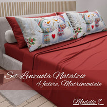 Carica l'immagine nel visualizzatore di Gallery, Misto Completo Letto Natalizio Digitale 3D ( 4 Federe )