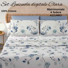 Carica l'immagine nel visualizzatore di Gallery, Completo Letto Digitale Clara con 4 Federe