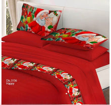 Carica l'immagine nel visualizzatore di Gallery, Completo Letto Natalizio Con Balza Digitale