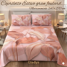 Carica l'immagine nel visualizzatore di Gallery, Copriletto Estivo Gladys GRAN FOULARD