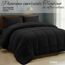 Carica l'immagine nel visualizzatore di Gallery, Piumone Trentino in velluto(Matrimoniale/PiazzaMezza/Singola)