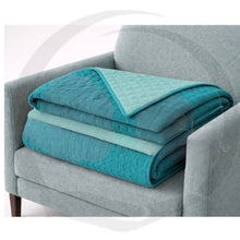 Carica l'immagine nel visualizzatore di Gallery, Copriletto Trapuntato Capri Double-Face