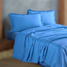 Carica l'immagine nel visualizzatore di Gallery, Completo Letto Rouches