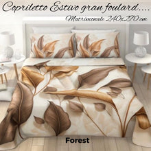 Carica l'immagine nel visualizzatore di Gallery, Copriletto Estivo Forest GRAN FOULARD
