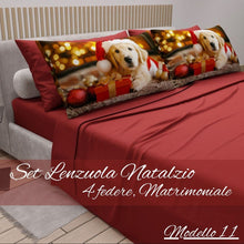 Carica l&#39;immagine nel visualizzatore di Gallery, Misto Completo Letto Natalizio Digitale 3D ( 4 Federe )
