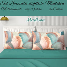 Carica l'immagine nel visualizzatore di Gallery, Completo Letto Digitale MADISON con 4 Federe
