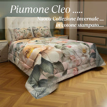 Carica l&#39;immagine nel visualizzatore di Gallery, Piumone Invernale CLEO in cotone stampato
