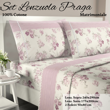 Carica l&#39;immagine nel visualizzatore di Gallery, 1 Nuova Raccolta Completo Letto Matrimoniale
