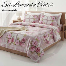 Carica l'immagine nel visualizzatore di Gallery, Completo Letto Roses  (Matrimoniale)
