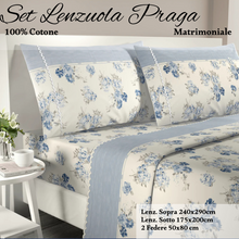 Carica l&#39;immagine nel visualizzatore di Gallery, 1 Nuova Raccolta Completo Letto Matrimoniale
