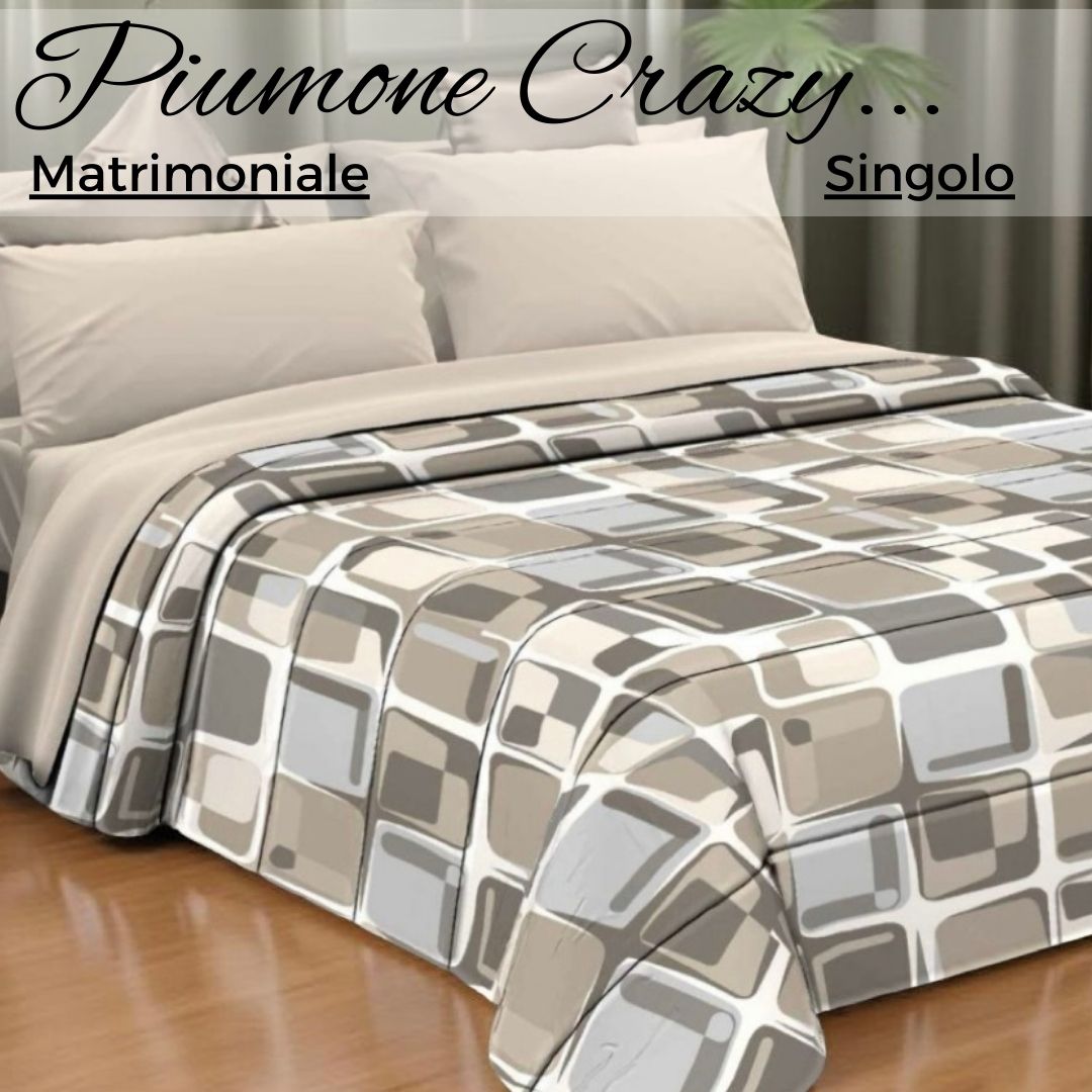 Trapunta Invernale Crazy(Matrimoniale/Singola)