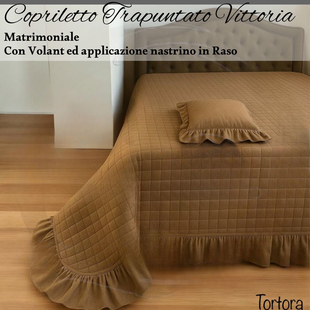 Copriletto Trapuntato Vittoria