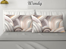 Carica l'immagine nel visualizzatore di Gallery, Completo Letto Digitale Wendy con 4 Federe

