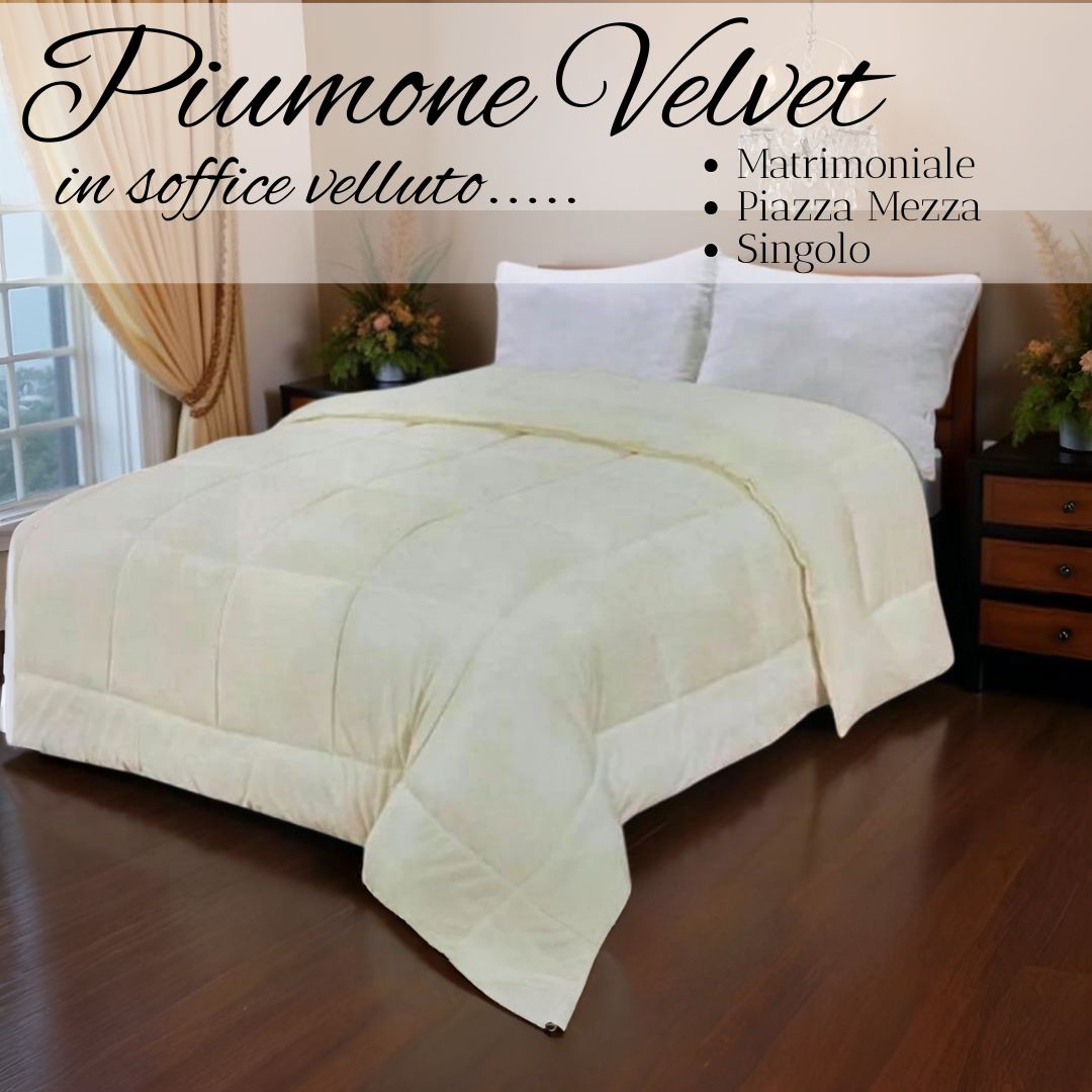 Trapunta VELVET(Matrimoniale/PiazzaMezza/Singola)