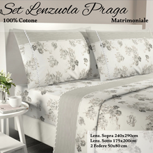 Carica l&#39;immagine nel visualizzatore di Gallery, 1 Nuova Raccolta Completo Letto Matrimoniale
