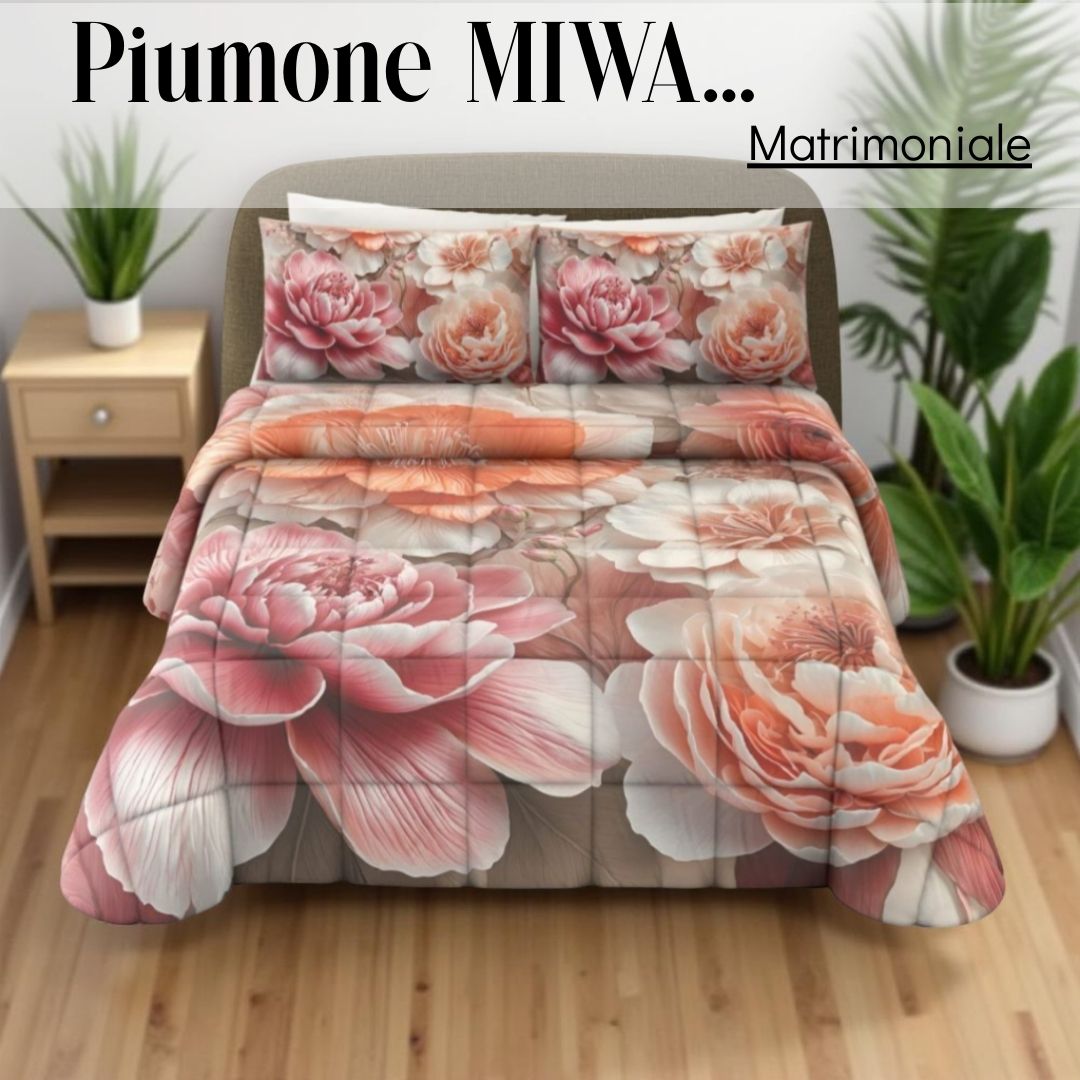 Piumone Invernale Miwa in Stampa Digitale