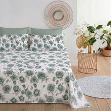 Carica l'immagine nel visualizzatore di Gallery, Completo Letto Rose Filoro con 4 Federe

