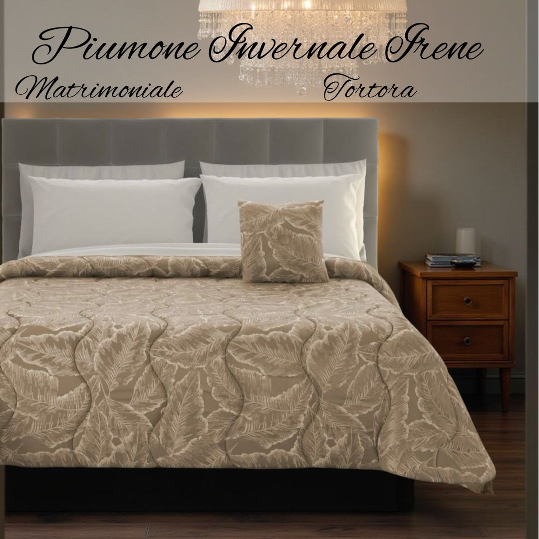 Piumone Invernale Irene con cuscino arredo