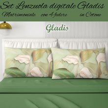 Carica l'immagine nel visualizzatore di Gallery, Completo Letto Digitale GLADYS con 4 Federe
