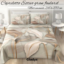 Carica l'immagine nel visualizzatore di Gallery, Copriletto Estivo Gladys GRAN FOULARD
