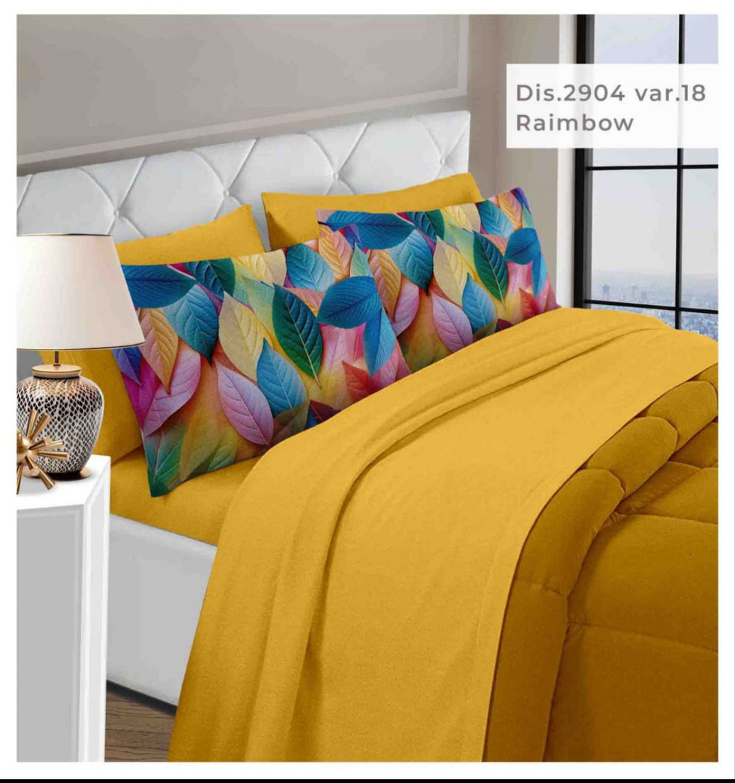 Completo Letto Raimbow 4 Federe