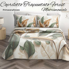Carica l'immagine nel visualizzatore di Gallery, Copriletto Trapuntato Forest (Matrimoniale)
