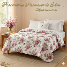 Carica l'immagine nel visualizzatore di Gallery, Trapuntino Primaverile Eden ( Matrimoniale)
