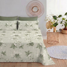 Carica l'immagine nel visualizzatore di Gallery, Completo Letto Giglio Filoro con 4 Federe
