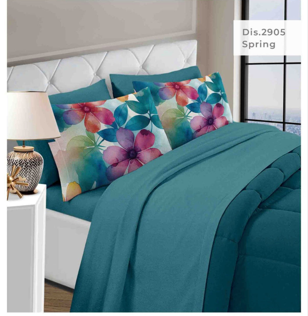 Completo Letto Spring 4 Federe