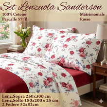 Carica l'immagine nel visualizzatore di Gallery, Completo Letto Sanderson in Percalle
