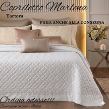 Carica l'immagine nel visualizzatore di Gallery, Copriletto Trapuntato Marlena
