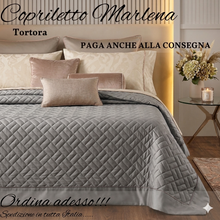 Carica l'immagine nel visualizzatore di Gallery, Copriletto Trapuntato Marlena
