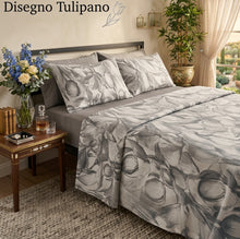Carica l'immagine nel visualizzatore di Gallery, Completo Letto Tulipano con 4 Federe
