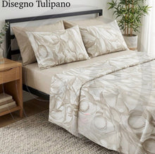 Carica l'immagine nel visualizzatore di Gallery, Completo Letto Tulipano con 4 Federe
