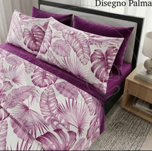Carica l'immagine nel visualizzatore di Gallery, Completo Letto Palma con 4 Federe
