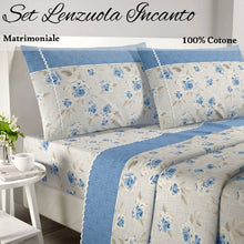 Carica l&#39;immagine nel visualizzatore di Gallery, 1 Nuova Raccolta Completo Letto Matrimoniale
