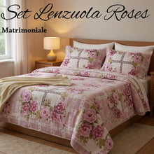 Carica l'immagine nel visualizzatore di Gallery, Completo Letto Roses  (Matrimoniale)
