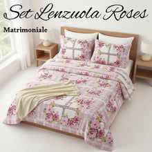 Carica l'immagine nel visualizzatore di Gallery, Completo Letto Roses  (Matrimoniale)
