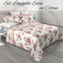 Carica l'immagine nel visualizzatore di Gallery, Completo Letto Eden in percalle (Matrimoniale/Piazza Mezza/Singola)
